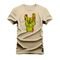 Camiseta Plus Size Agodão T-Shirt Unissex Premium Macia Estampada The Rock Show - Bege - Marca Nexstar
