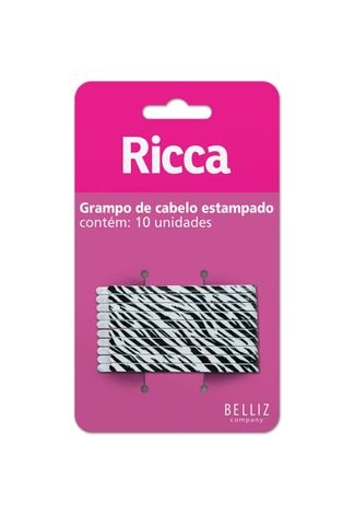 Grampo de Cabelo Style Zebra Ricca