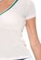 Camiseta Alto Giro Aero Dry Decote V Off-white - Marca Alto Giro