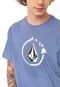 Camiseta Volcom Neo Stone Azul - Marca Volcom