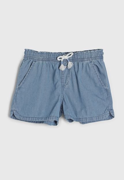 Short Jeans GAP Liso Azul - Marca GAP