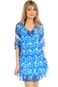 Vestido 101 Resort Wear Estampado Azul - Marca 101 Resort Wear