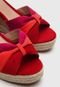 Sandália AMBER Colors Vermelha - Marca AMBER