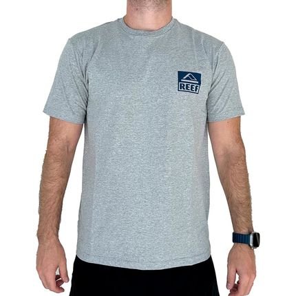 Camiseta Reef Hibisco Masculina Cinza - Marca Reef