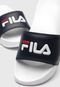 Chinelo Slide Fila Drifter Basic Azul-Marinho - Marca Fila