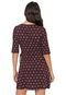 Vestido Enfim Curto Lace Up Roxo - Marca Enfim