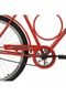 Bicicleta Aro 26 Masc. C/ Paralama - C/ Pedal Vermelha Athor Bikes - Marca Athor Bikes