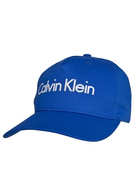 Boné Calvin Klein Liso Azul - Marca Calvin Klein