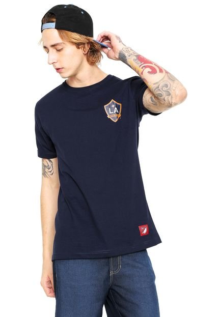 Camiseta Mitchell & Ness Los Angeles Galaxy Azul - Marca Mitchell & Ness