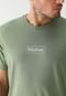 Camiseta Billabong Logo Verde - Marca Billabong