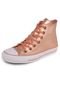 Tênis Couro Converse All Star CT AS Mettalic Leather HI Bronze - Marca Converse