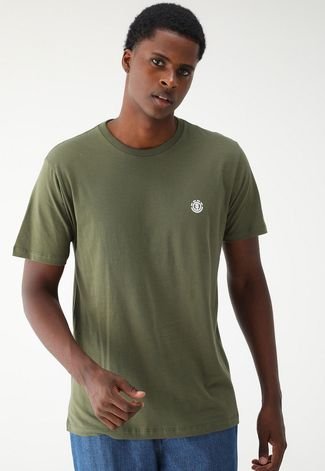 Camiseta Element Basic Crew Verde
