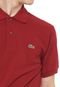 Camisa Polo Lacoste Classic Fit Vermelha - Marca Lacoste
