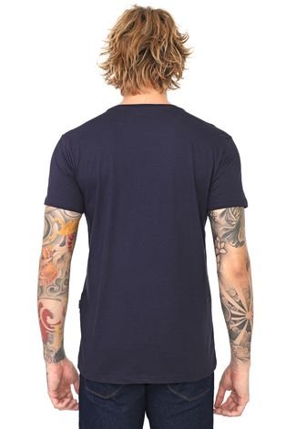 Camiseta Billabong Stacked Up Azul-marinho
