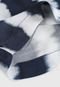 Calça Carinhoso Infantil Pantacourt Tie Dye Azul-Marinho/Branco - Marca Carinhoso