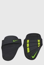Guantes Negro-Verde Nike Alpha Training Grip