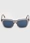Óculos de Sol Vogue Geométrico Cinza/Azul-marinho - Marca Vogue