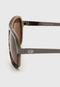 Óculos de Sol 585 Tartaruga Metal Marrom - Marca 585
