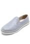 Slip On Couro Capodarte Monograma Azul - Marca Capodarte