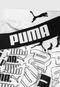 Cueca Puma Boxer Logo Branca/Preta - Marca Puma