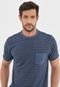 Camiseta Element Pocket Stripe Azul-Marinho - Marca Element