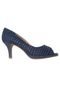 Peep Toe Bottero Azul - Marca Bottero