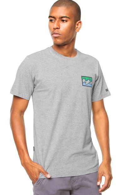 Camiseta Billabong Adrifit Cinza - Marca Billabong