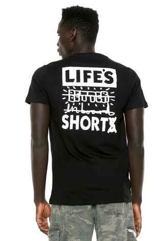 Camiseta Billabong Life Short Preta