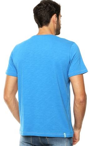 Camiseta Redley Bolsinho Vera Azul