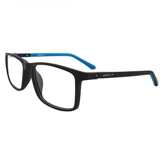 Óculos de Grau Speedo SP7016 A01 - Preto Fosco