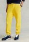 Calça de Moletom Polo Ralph Lauren Jogger Logo Amarela - Marca Polo Ralph Lauren