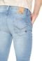 Calça Jeans HD Slim Detalhe Bolso Azul - Marca HD