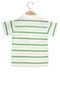 Camisa Polo Colorittá Menino Branco/Verde - Marca Colorittá