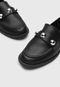 Mocassim Anacapri Tachas Preto - Marca Anacapri