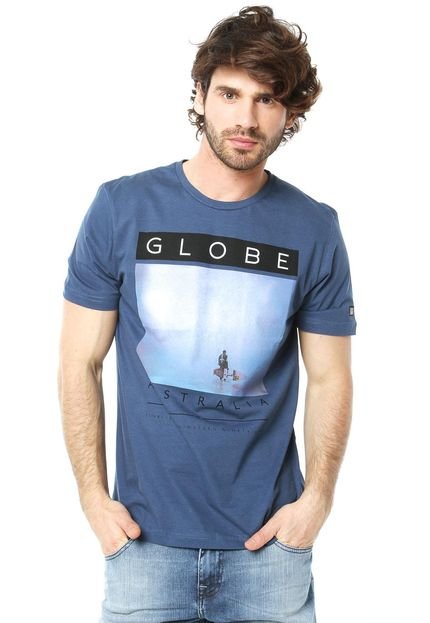 Camiseta Globe Iceland Azul - Marca Globe