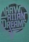 Camiseta HD Hawaiian Dreams Infantil Urban Verde - Marca HD Hawaiian Dreams