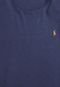 Camiseta Polo Ralph Lauren Logo Azul-Marinho - Marca Polo Ralph Lauren