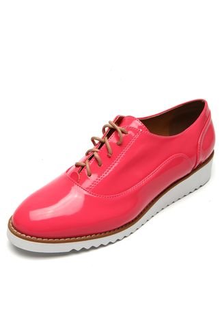 Oxford Flatform DAFITI SHOES Tratorado Rosa