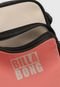 Bolsa Billabong Shoulder Bag Block Preta/Rosa - Marca Billabong