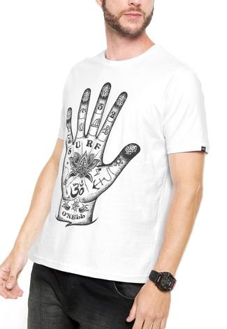 Camiseta O'Neill Hands Of Srila Branca