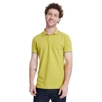 Camisa Polo Aramis 3 Listras IN23 Amarelo Masculino - Marca Aramis