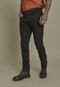 Calças Jeans Slim Fit com Bolsos na Cor Preto Lemier Collection - Marca Lemier Jeans