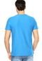 Camiseta Manga Curta  Kohmar Lisa Azul - Marca Kohmar