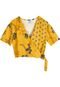 Blusa Hering Estampada Amarela - Marca Hering