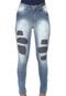 Calça Jeans Biotipo Skinny Rasgos Azul - Marca Biotipo