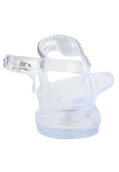 Sandália deals transparente dafiti