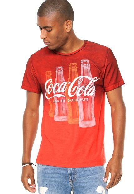 Camiseta Coca-Cola Jeans Shape Vermelha - Marca Coca-Cola Jeans