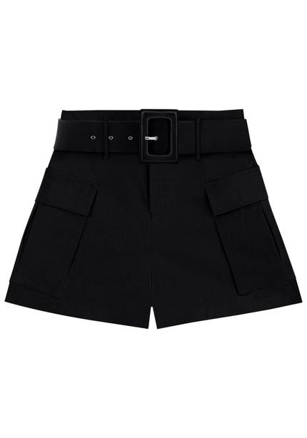 Shorts Cintura Alta Utilitário com Cinto - Marca Lez a Lez