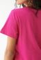 Camiseta Colcci Logo Rosa - Marca Colcci