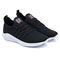 Tênis Sneaker Nine4 em Tecido Solado Ultra leve Caminhada - Preto - Marca Nine4